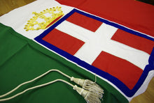 Carica l'immagine nel visualizzatore di Gallery, WW1 WW2 RIPR. BANDIERA REGGIMENTALE BANDIERA DI GUERRA BANDIERA MILITARE COMBATTIMENTO REGIO ESERCITO