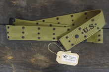 Carica l'immagine nel visualizzatore di Gallery, WW2 RIPRODUZIONE CINTURONE M1936 U.S. ARMY