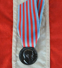 Carica l'immagine nel visualizzatore di Gallery, WW1 RIPRODUZIONE MEDAGLIA COMMEMORATIVA GUERRA ITALO TURCA 1911-12 REGIO ESERCITO ITALIANO