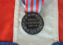 Carica l'immagine nel visualizzatore di Gallery, WW1 RIPRODUZIONE MEDAGLIA COMMEMORATIVA GUERRA ITALO TURCA 1911-12 REGIO ESERCITO ITALIANO