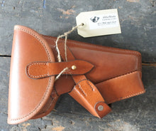 Carica l'immagine nel visualizzatore di Gallery, WW1 RIPRODUZIONE FONDINA PISTOLA ROTH-STEYR M1907 ESERCITO AUSTOUNGARICO