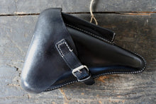 Carica l'immagine nel visualizzatore di Gallery, WW1 WW2 RIPRODUZIONE FONDINA PISTOLA P08 LUGER ESERCITO TEDESCO