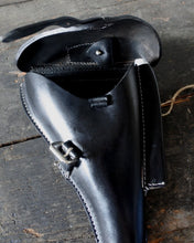 Carica l'immagine nel visualizzatore di Gallery, WW1 WW2 RIPRODUZIONE FONDINA PISTOLA P08 LUGER ESERCITO TEDESCO