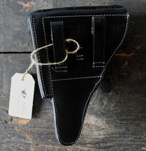 Carica l'immagine nel visualizzatore di Gallery, WW1 WW2 RIPRODUZIONE FONDINA PISTOLA P08 LUGER ESERCITO TEDESCO