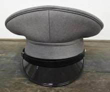 Carica l'immagine nel visualizzatore di Gallery, WW2 RIPRODUZIONE BERRETTO TESA MODELLO 1934 COLORE GRIGIO REGIO ESERCITO ITALIANO