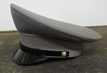 Carica l'immagine nel visualizzatore di Gallery, WW2 RIPRODUZIONE BERRETTO TESA MODELLO 1934 COLORE GRIGIO REGIO ESERCITO ITALIANO