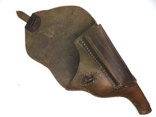 Carica l'immagine nel visualizzatore di Gallery, WW1 Riproduzione Fondina Glisenti Invecchiata Artiglieria e Cavalleria Regio Esercito Italiano