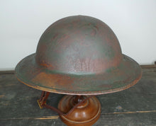 Carica l'immagine nel visualizzatore di Gallery, WW1 Riproduzione Elmetto Esercito Americani Modello 1917 invecchiato