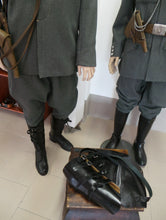 Carica l'immagine nel visualizzatore di Gallery, WW1 WW2 Riproduzione Gambali Mod 1907 NMeri o Cuoio Regio Esercito Italiano