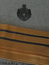 Carica l'immagine nel visualizzatore di Gallery, WW2 Riproduzione Gallone Grado Tenente Colonnello Berretto Oro due Righe Colore Avio