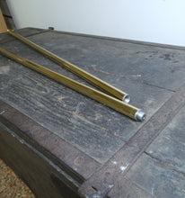 Carica l'immagine nel visualizzatore di Gallery, Asta Lusso per Bandiera Ottone Lucido Colore Oro cm. 210X2,2
