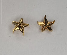 Carica l'immagine nel visualizzatore di Gallery, WW1 WW2 Riproduzione Stelletta Metallo Color ORO 12 mm