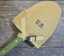 Carica l'immagine nel visualizzatore di Gallery, WW2 Riproduzione Custodia per Pala in Tela U S Army