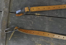 Carica l'immagine nel visualizzatore di Gallery, WW1 Riproduzione Cinghia Reggi Giberne Color Cuoio Regio Esercito Italiano