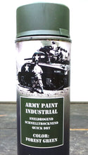 Carica l'immagine nel visualizzatore di Gallery, Vernici Militari in Bomboletta Spray Colore Forest Green RAL 6031 400ml