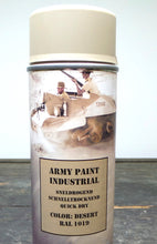 Carica l'immagine nel visualizzatore di Gallery, Vernici Militari in Bomboletta Spray Colore Desert RAL 1019 400ml