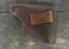 Carica l'immagine nel visualizzatore di Gallery, WW1 Riproduzione Fondina Beretta 1915 Calibro 9 Colore Cuoio