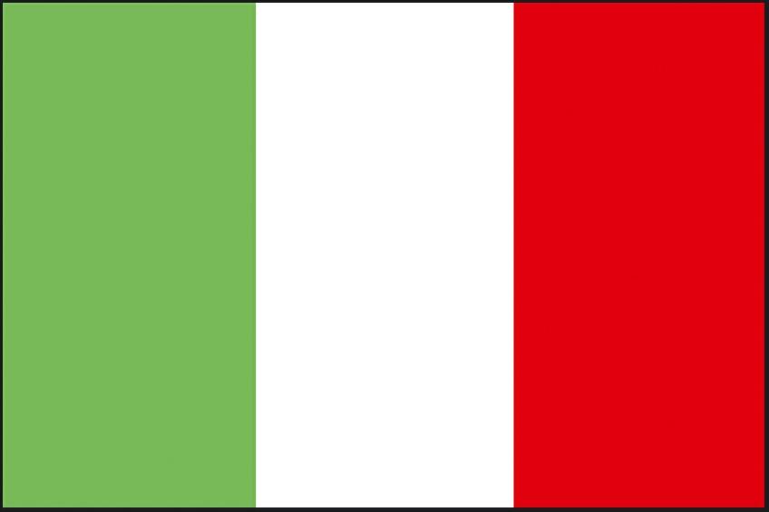 Bandiera Tricolore Italiana Tessuto Poliestere Nautico cm 200X300