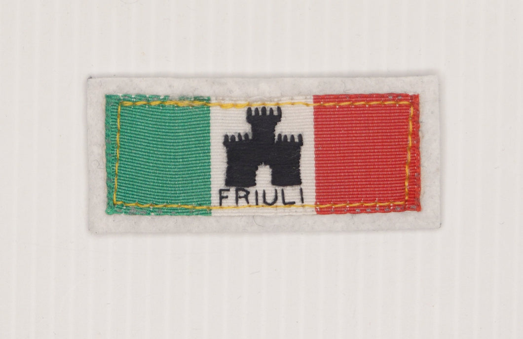 WW2 Riproduzione Distintivo da Braccio FRIULI Regio Esercito Italiano di Liberazione 19441945