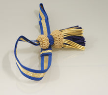 Carica l&#39;immagine nel visualizzatore di Gallery, Dragona per Sciabola da Sottufficiale  Stile Regio Esercito Italiano  Blu e Oro
