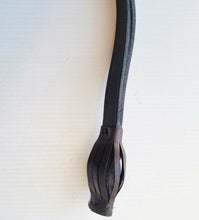 Carica l&#39;immagine nel visualizzatore di Gallery, WW1 WW2 Riproduzione Dragona per Sciabola da Guerra o campagna colore Nera con sfumature marroni
