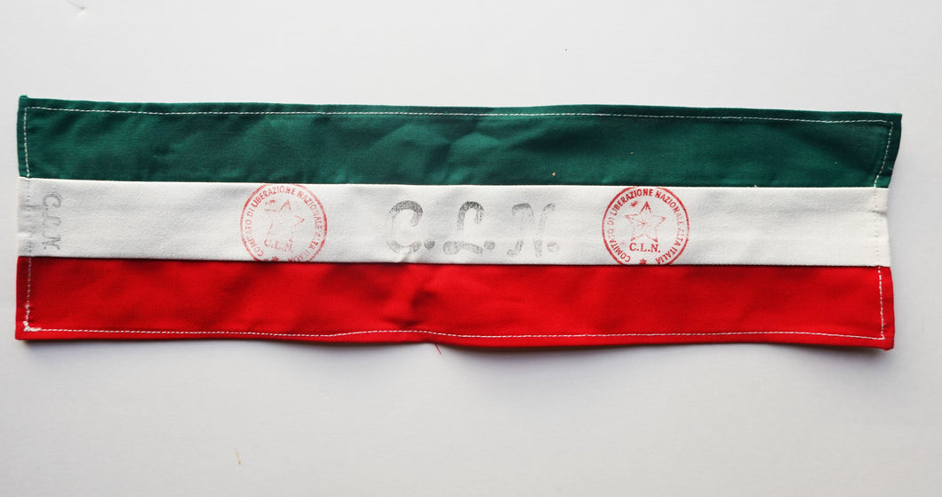 WW2 Riproduzione Fascia da Braccio Resistenza CLN Italia