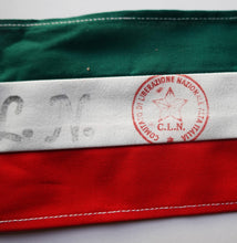 Carica l&#39;immagine nel visualizzatore di Gallery, WW2 Riproduzione Fascia da Braccio Resistenza CLN Italia
