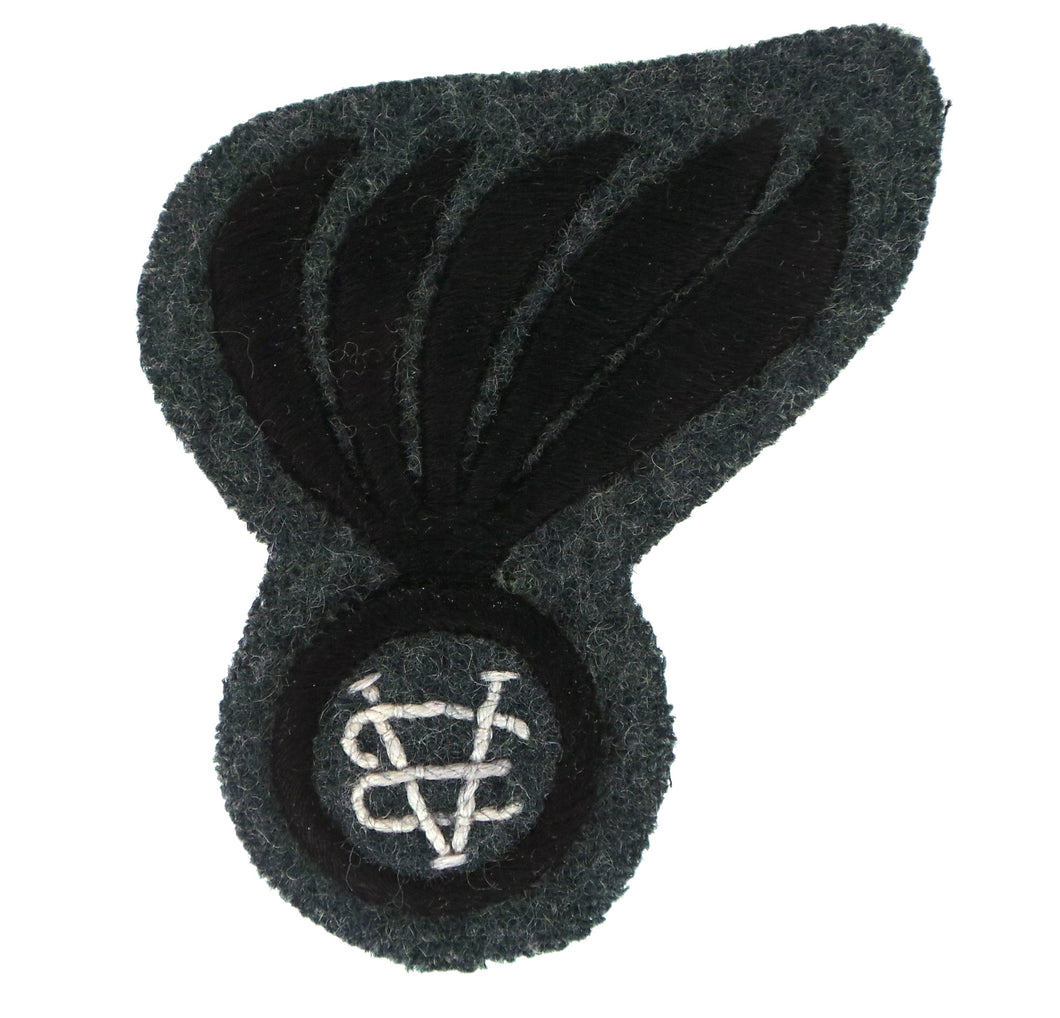 WW2 Riproduzione Fregio Copricapo o Bustina CC RR Regio Esercito Italiano