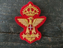 Carica l&#39;immagine nel visualizzatore di Gallery, WW2 RIPRODUZIONE FREGIO BUSTINA GENERALE REGIO ESERCITO ITALIANO

