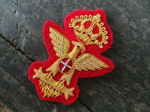Carica l&#39;immagine nel visualizzatore di Gallery, WW2 RIPRODUZIONE FREGIO BUSTINA GENERALE REGIO ESERCITO ITALIANO
