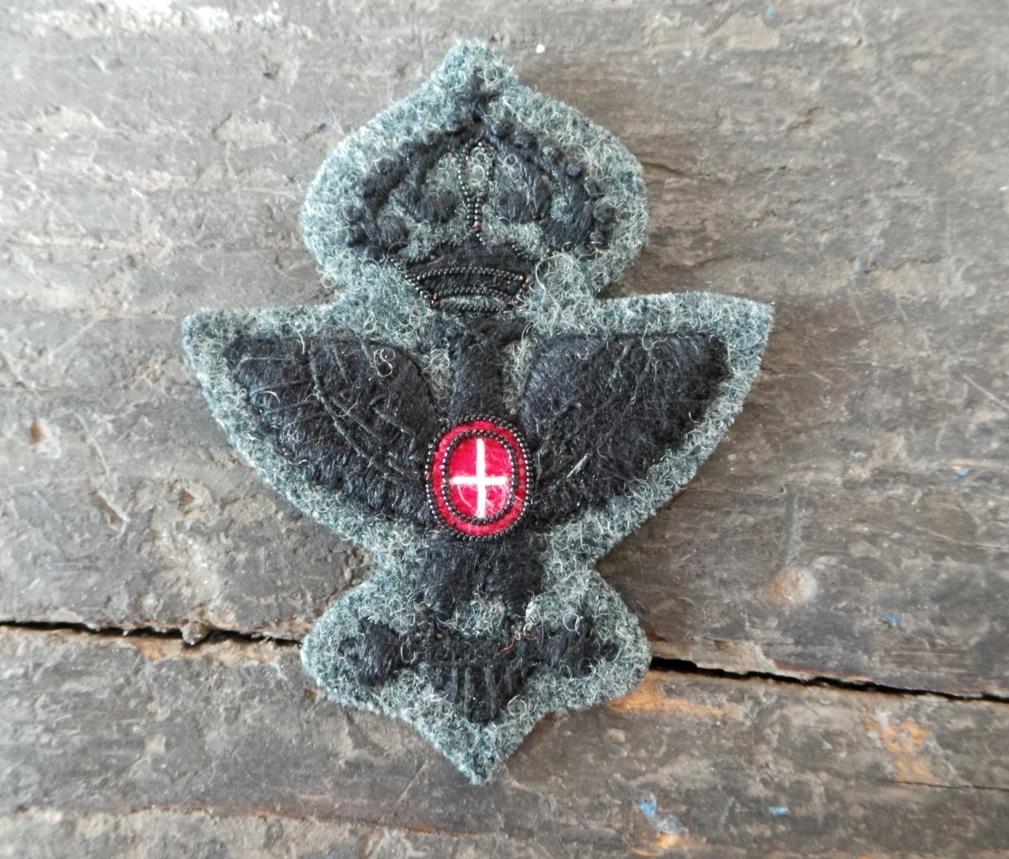 WW2 Riproduzione Fregio Bustina Generale Regio Esercito Italiano