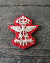Carica l&#39;immagine nel visualizzatore di Gallery, WW2 RIPRODUZIONE FREGIO BUSTINA GENERALE FILO ARGENTO REGIO ESERCITO ITALIANO
