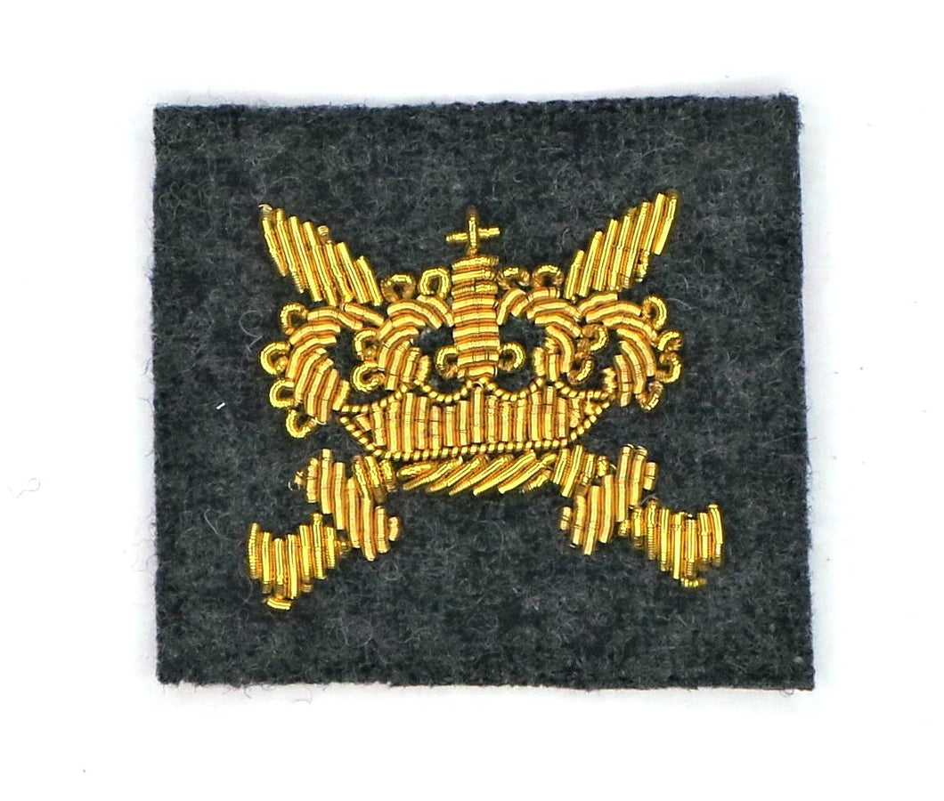 WW1 WW2 Riproduzione Distintivo Promozione Ufficiale merito Guerra Colore Oro