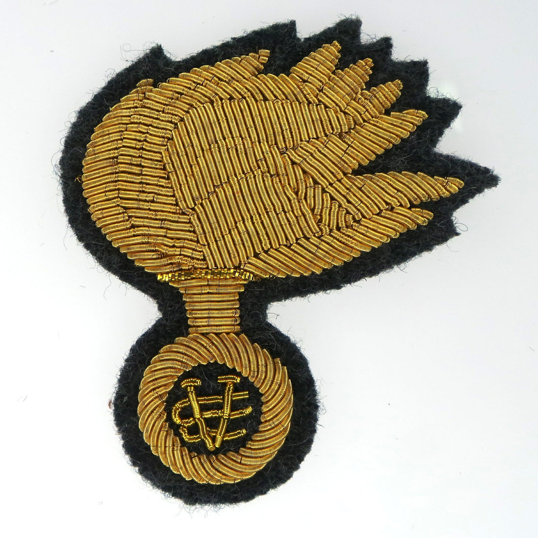 WW2 Riproduzione Fregio Bustina CC. RR. Regio Esercito Italiano