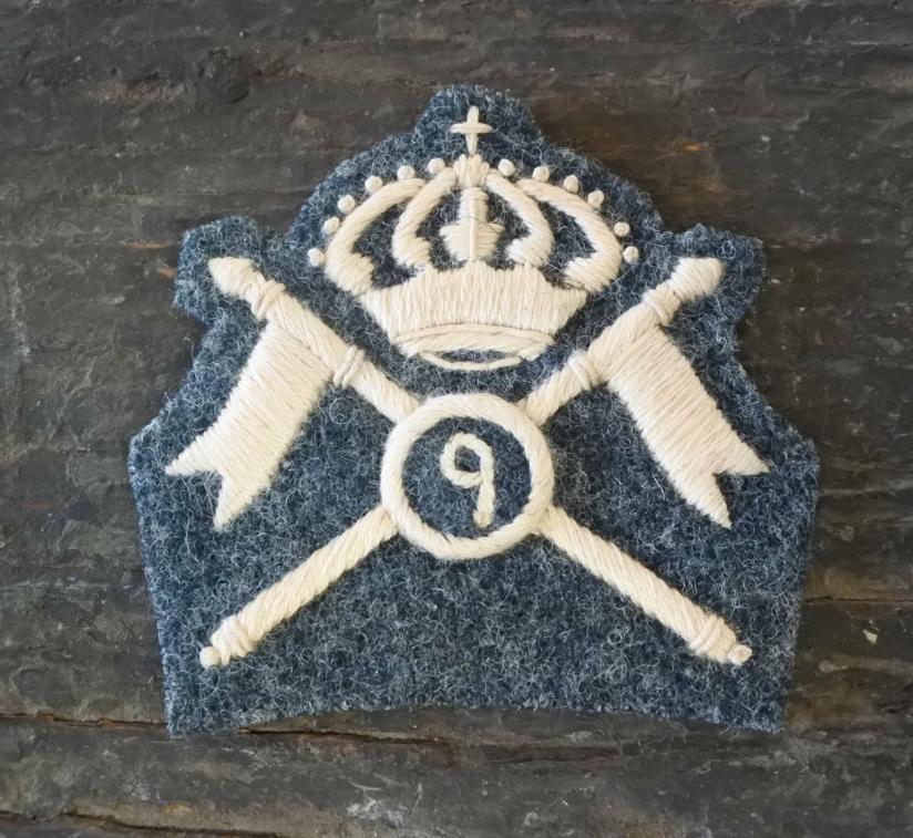 WW1 WW2 Riproduzione Fregio Lancieri 9° Reggimento  Regio Esercito Italiano