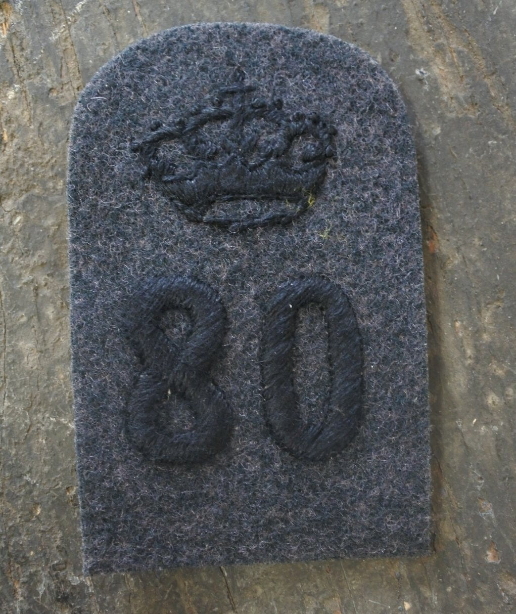 WW1 Riproduzione Fregio 80° Reggimento Fanteria Divisione Roma Regio Esercito Italiano
