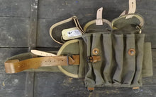 Carica l&#39;immagine nel visualizzatore di Gallery, WW2 Riproduzione Cinturone Custodia in Tela per MAB-Moschetto Mod. 38 Regio Esercito Italiano
