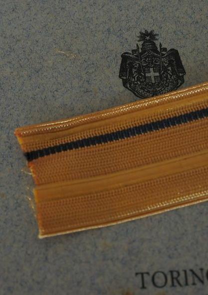 WW2 Gallone Ufficiale Grado Oro Una Riga Avio Regio Esercito Italiano