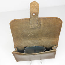 Carica l&#39;immagine nel visualizzatore di Gallery, WW1 Riproduzione Giberna Ufficiale 1914 Cuoio Regio Esercito Italiano Cuoio Antichizzato
