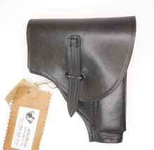 Carica l&#39;immagine nel visualizzatore di Gallery, WW2 Riproduzione Fondina Beretta Mod34 Colore Nero per cinturone Sam Browne
