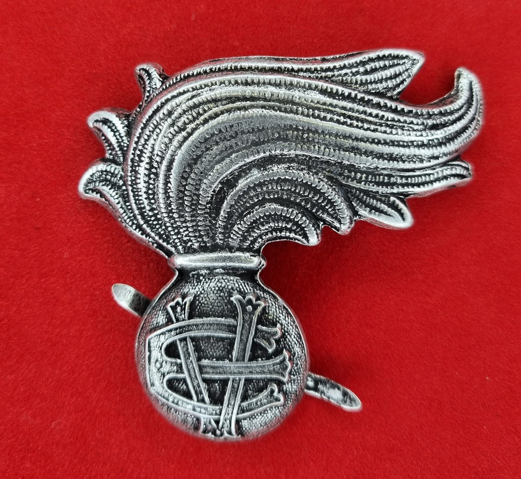 WW1 WW2 Riproduzione Fregio berretto Carabinieri Reali