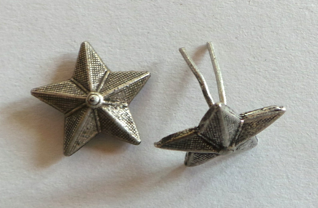 WW2 Riproduzione Stellette per Mostrine Regio Esercito Italiano