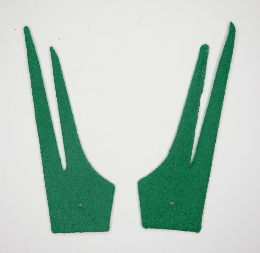 WW1 WW2 Riproduzione Mostrine Corpo degli Alpini Regio Esercito Italiano.