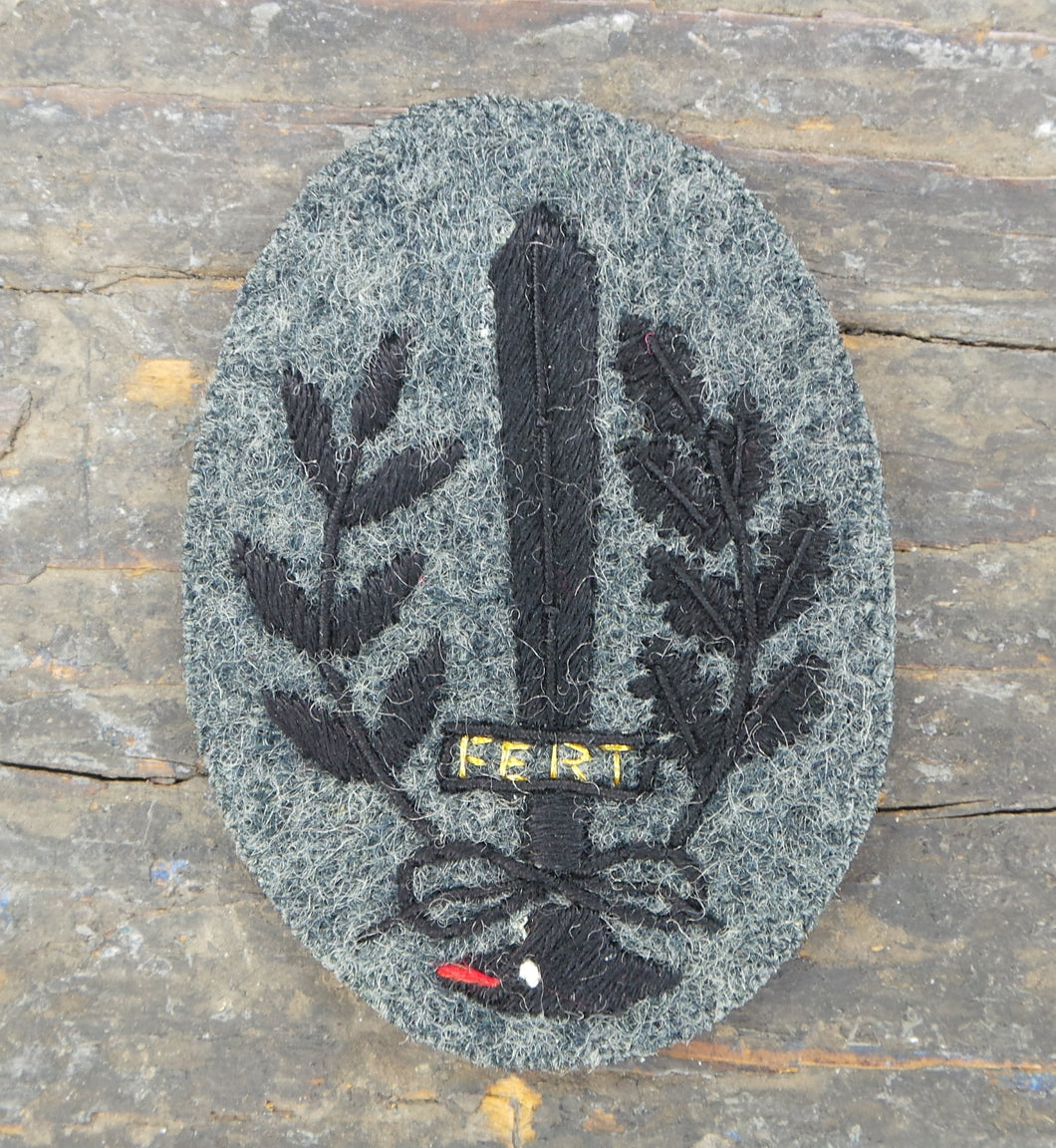 WW1 WW2 Riproduzione Fregio Arditi da Braccio Regio Esercito Italiano N2