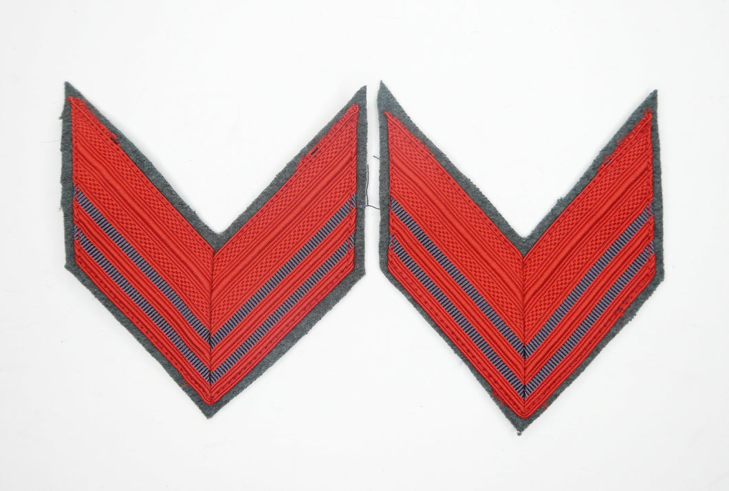 WW2  Riproduzione Coppia Gradi Caporal Maggiore o Appuntato  CC.RR. Regio Esercito Italiano