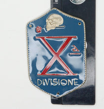 Carica l&#39;immagine nel visualizzatore di Gallery, WW2  Riproduzione Scudetto Metallico X&#39; ...... Divisione in uso fino al 1945
