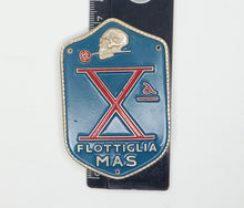 Carica l&#39;immagine nel visualizzatore di Gallery, WW2 - X - Riproduzione Scudetto X Flottiglia MAS
