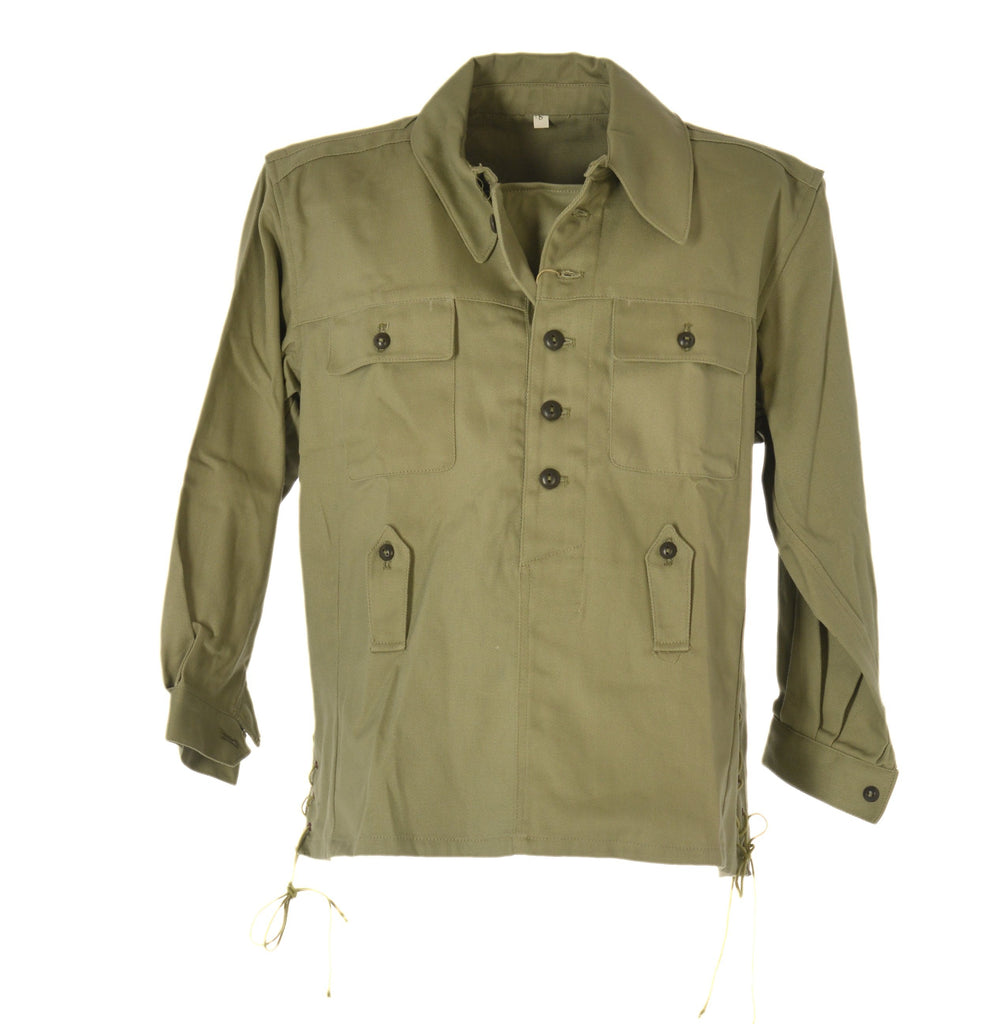 WW2 Riproduzione Giacca a Vento Truppa Regio Esercito Italiano RSI Bersaglieri Formazioni Partigiane 19431945