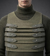 Carica l'immagine nel visualizzatore di Gallery, WW2  Riproduzione Porta caricatori Samurai MAB Pettorina Frontale e Bretelle Incrociate
