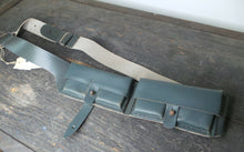 Carica l'immagine nel visualizzatore di Gallery, WW2 Riproduzione Bandoliera Truppa WW2 Verde Scuro Regio Esercito Italiano
